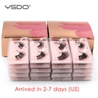 Ресницы из искусственной норки для наращивания, мягкие Объемные Накладные ресницы, 4102050100 шт.