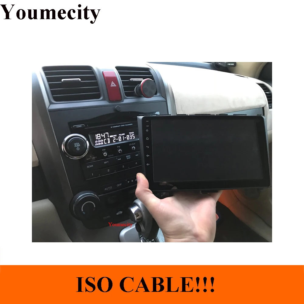 Восьмиядерный автомобильный dvd-плеер для Honda CRV 2006-2011 с Gps ips емкостный экран Wifi Bluetooth Android 8,1 поддержка сабвуфера