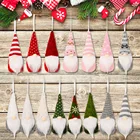 Рождественский Безликий гном, Санта, рождественская елка, подвесное украшение, кукла, украшение для дома, подвеска, подарки, украшения, товары Вечерние