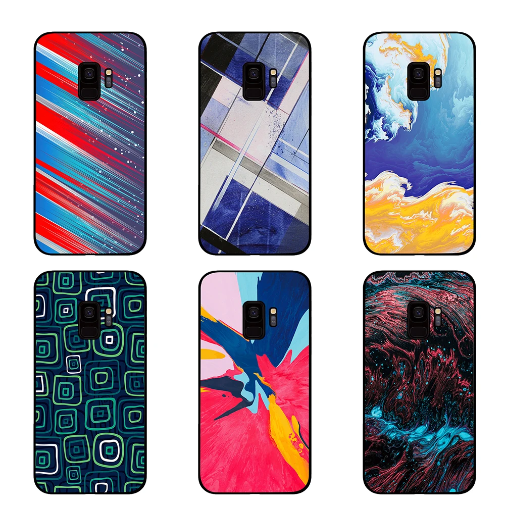 Абстрактная текстура для samsung Galaxy S10 S10E S8 Plus S6 S7 Edge S9 S10e Note 8 9 чехлы телефонов |