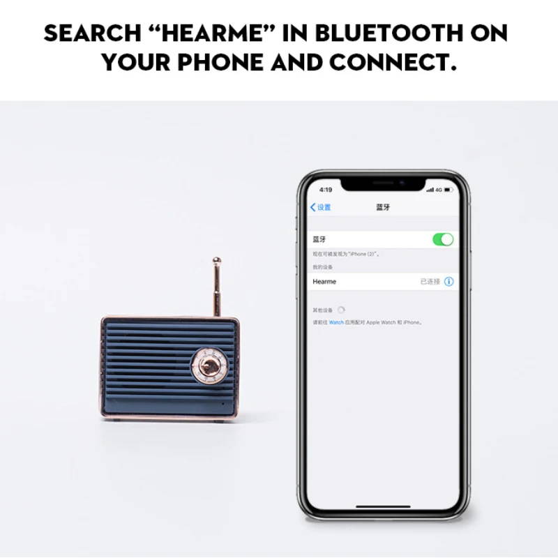 Портативный беспроводной Bluetooth динамик мини сабвуфер радио стильный для Xiaomi Samsung