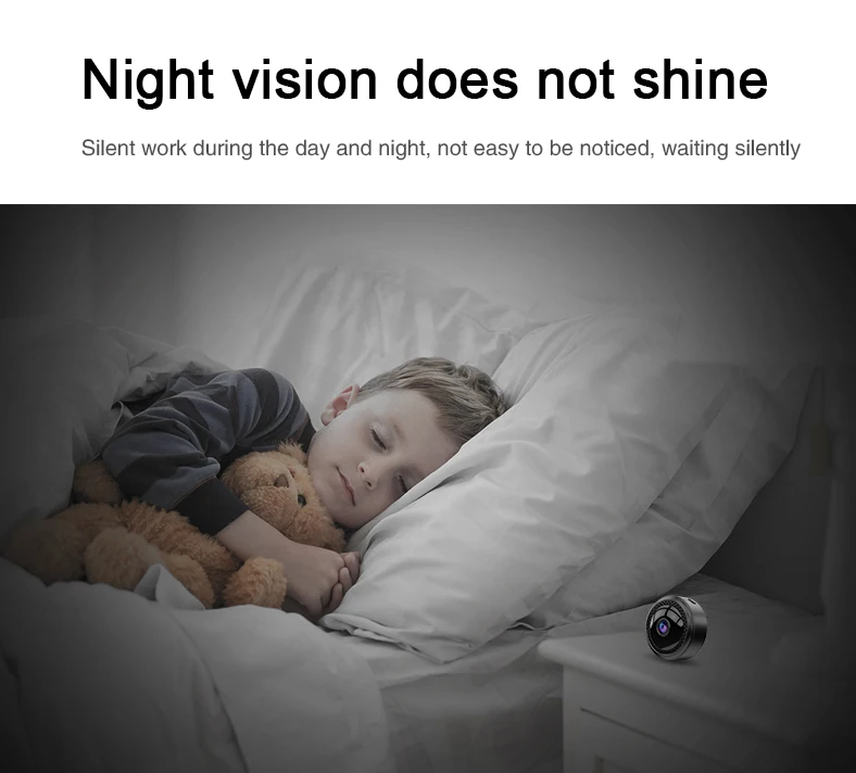Миниатюрная беспроводная камера видеонаблюдения 1080P HD|Компактные видеокамеры| |
