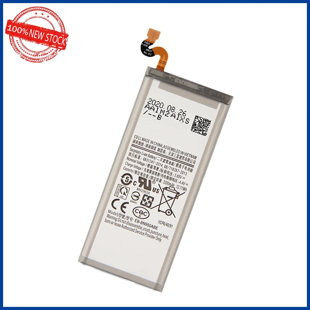 100% Оригинальный 3300 мАч EB-BN950ABE для Samsung Galaxy Note 8 N950 SM-N950F N950FD N950U/U1 N950W N950N N9500 Note8