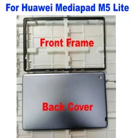battery back cover for huawei mediapad m5 lite lte 10 bah2 l09 bah2 w09 housing door rear case metal lid middle front frame