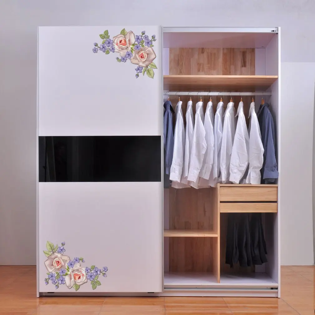 Наклейки на холодильник для туалета съемные наклейки стену декор прихожей