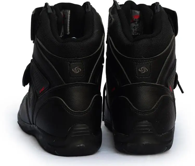 HiMISS/мягкие мотоциклетные ботинки Байкерские водонепроницаемые Мужские для