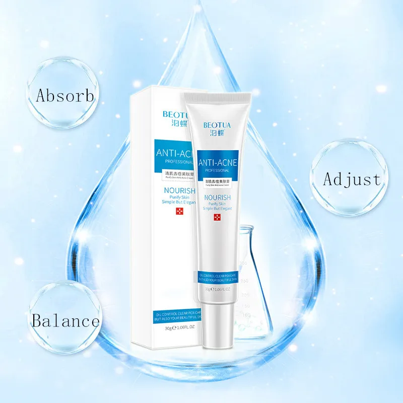 30 г акне удаление угрей лечение лица растение кремовое увлажняющее отбеливание