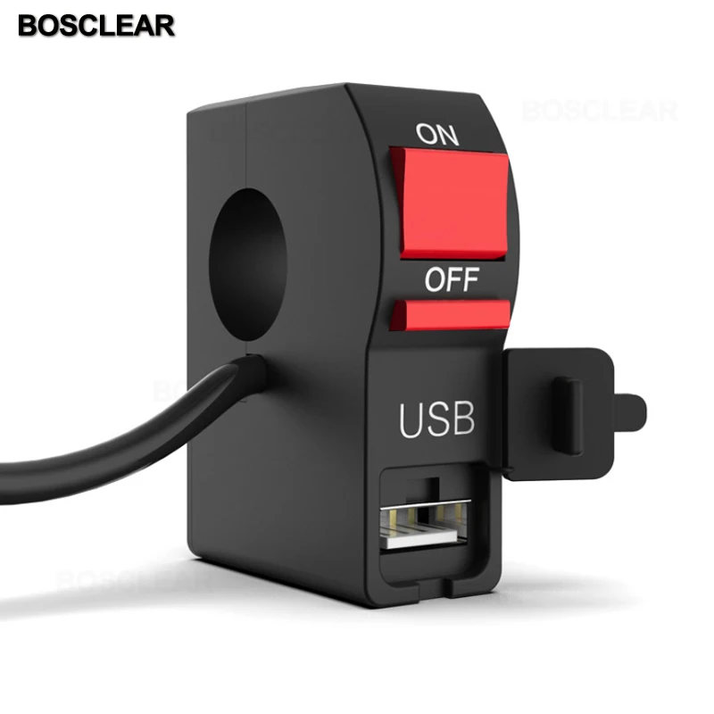 

Переключатель для мотоцикла, 7/8 дюйма, 22 мм, а, USB-зарядка