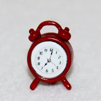miniature alarm clock play doll houses miniature home decor accessories toy play furniture toys 112 dollhouse