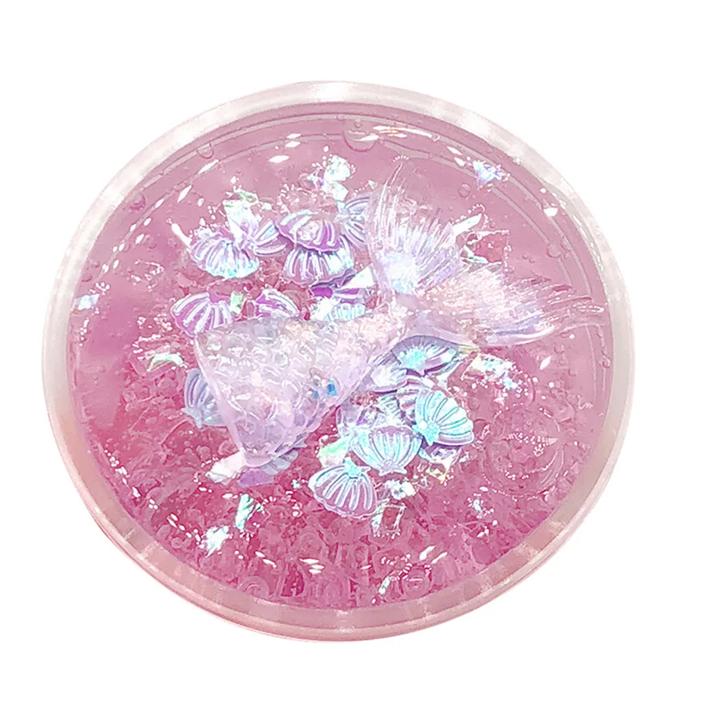 Хвост грязи сквиши смешивание облако слизи Ароматические стресс дети глиняная