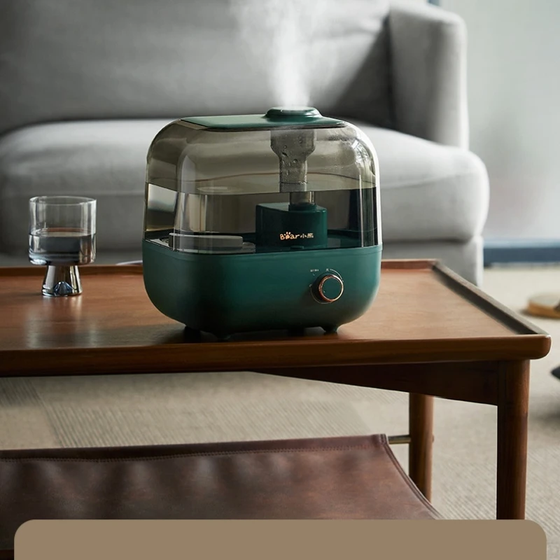 

zq Humidifier Household Transparent Low Noise Bedroom Heavy Fog Pregnant Mom and Baby Living Room Small