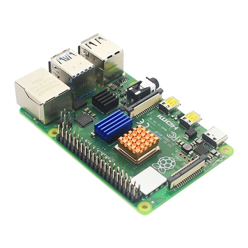 Алюминиевый радиатор для Raspberry Pi 4 Модель B 3 шт.|Аксессуары демонстрационных