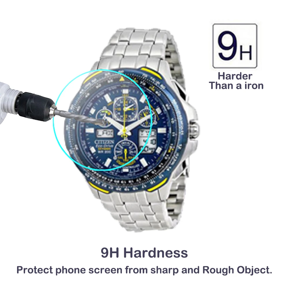 2 шт. 2.5D HD высококачественное стекло против царапин для Citizen Eco-Drive JY0040-59L 0040 пленка