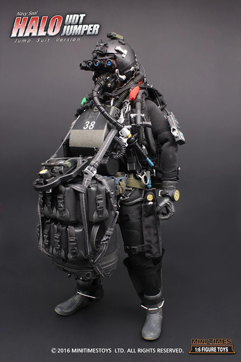 Мини-игрушки M0041/6 темно-синий США морской уплотнитель HALO UDT джемпер полный набор коллекционные игрушки подарок