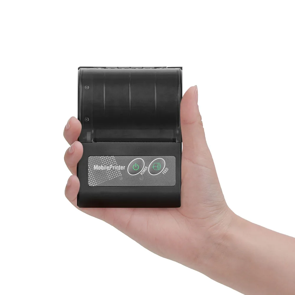 Беспроводной термопринтер BT 58 мм для чеков портативный персональный мини