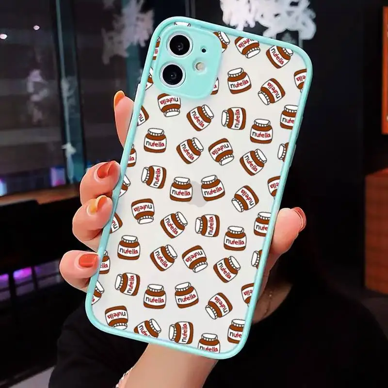 

Delicious Cartoon cute cake Phone Case matte transparent For iphone 7 8 11 12 plus mini x xs xr pro max cover