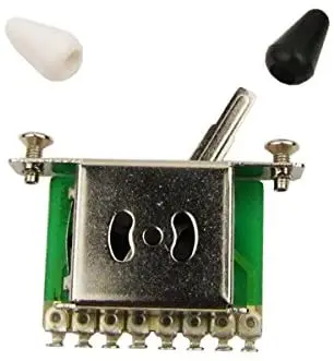 Musiclily 5 Way Pickup Selector Toggle Switch for Fender Strat Stratocaster Tele Body Guitar Black tip | Спорт и развлечения