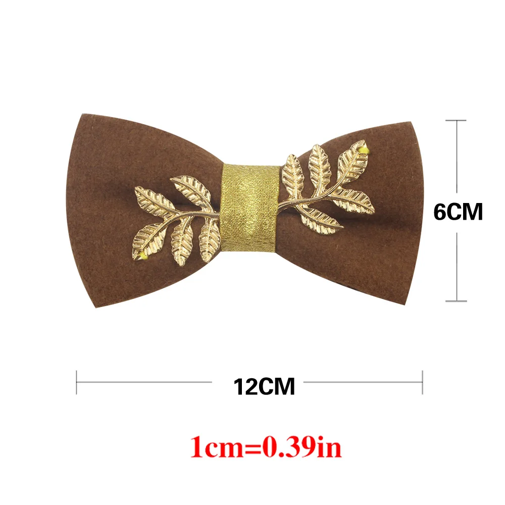 Металлическое украшение мужской галстук-бабочка Повседневный однотонный для