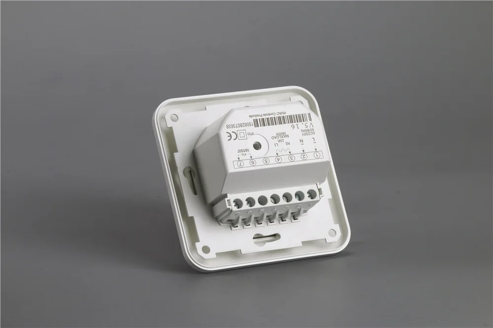 Электрический Подогрев пола комнатный водный Система нагрева термостата ручной