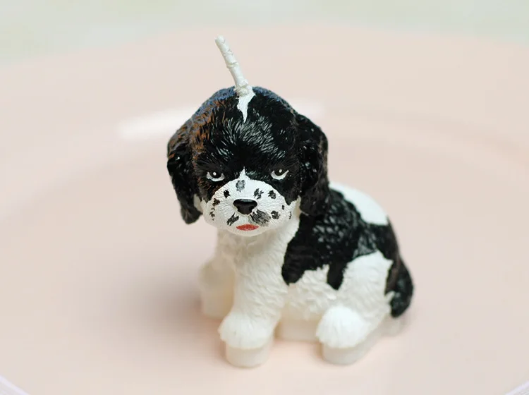 Милая Свеча для собак крещения вечерние детей дня рождения Подарочные маленьких