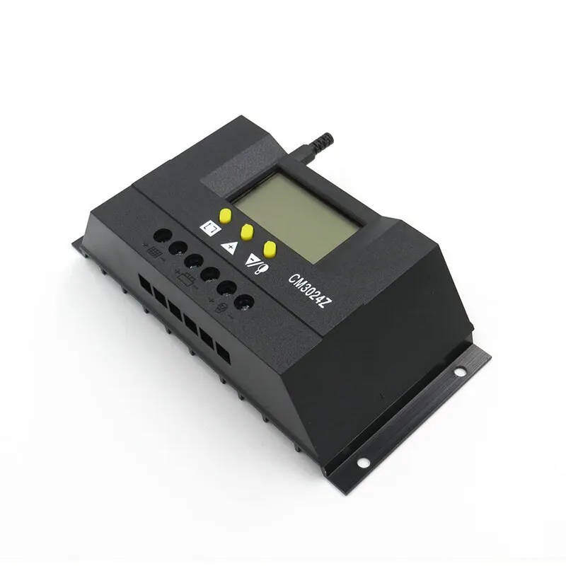 CM3024Z за максимальной точкой мощности Солнечный Контроллер заряда 12V/24V 30A Панели
