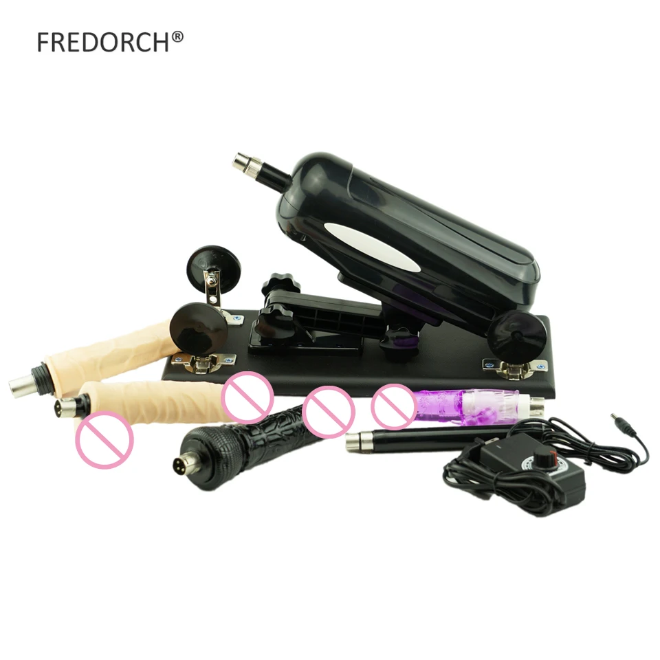 FREDORCH секс-машина женская мастурбация нагнетательная пушка с насадками на
