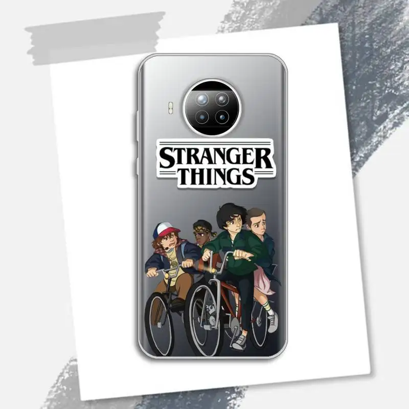 

Stranger Stranger Things season Phone Case Transparent for Xiaomi Redmi note 10 t 8 9 pro lite 11