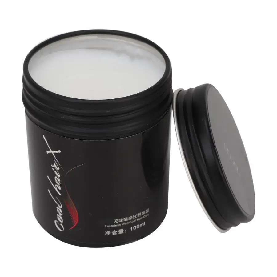 Воск для волос 100 г мужской увлажняющий крем стойкая грязь укладки волос/воск