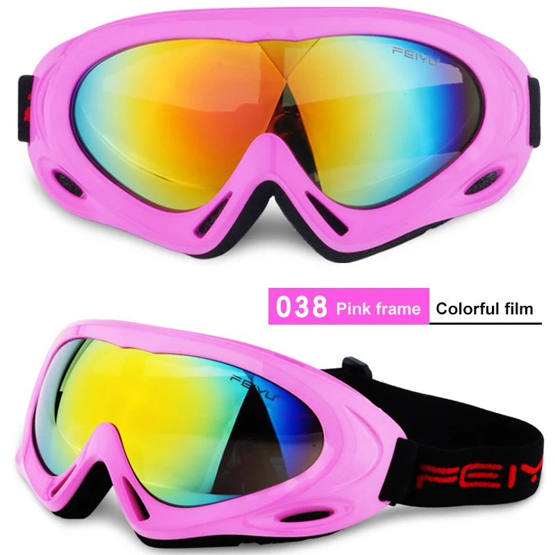 LEOSOXS Ski Glasses Single Layer Adult Children's Windproof Sand Dust Mountaineering Outdoor Sports Equipment | Спорт и
