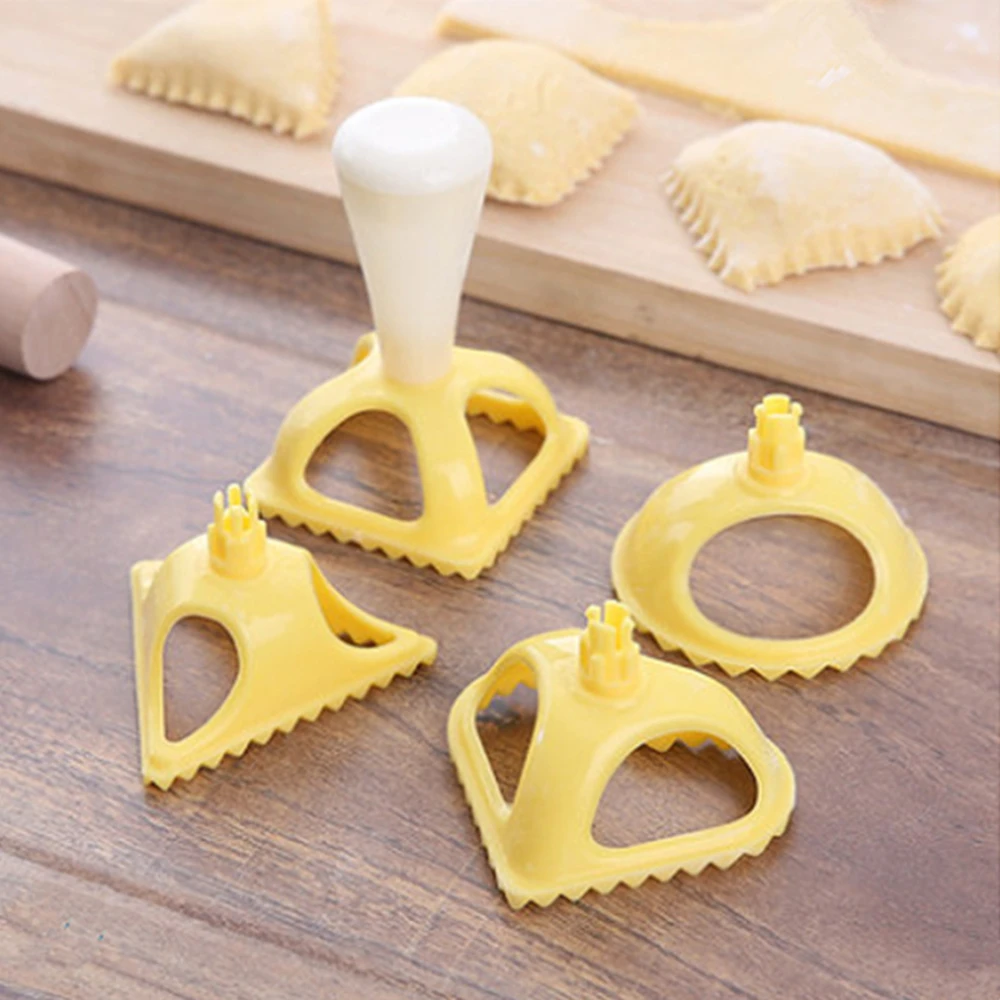 

1 набор пластиковых резаков для печенья Форма для равиоли форма для вареников резак для печенья резаки для обжима кондитерских изделий прес...