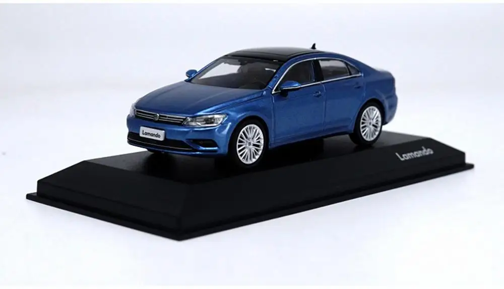 1/43 VW Volkswagen lamando синие литые под давлением автомобильные модельные игрушки, коллекционные подарки