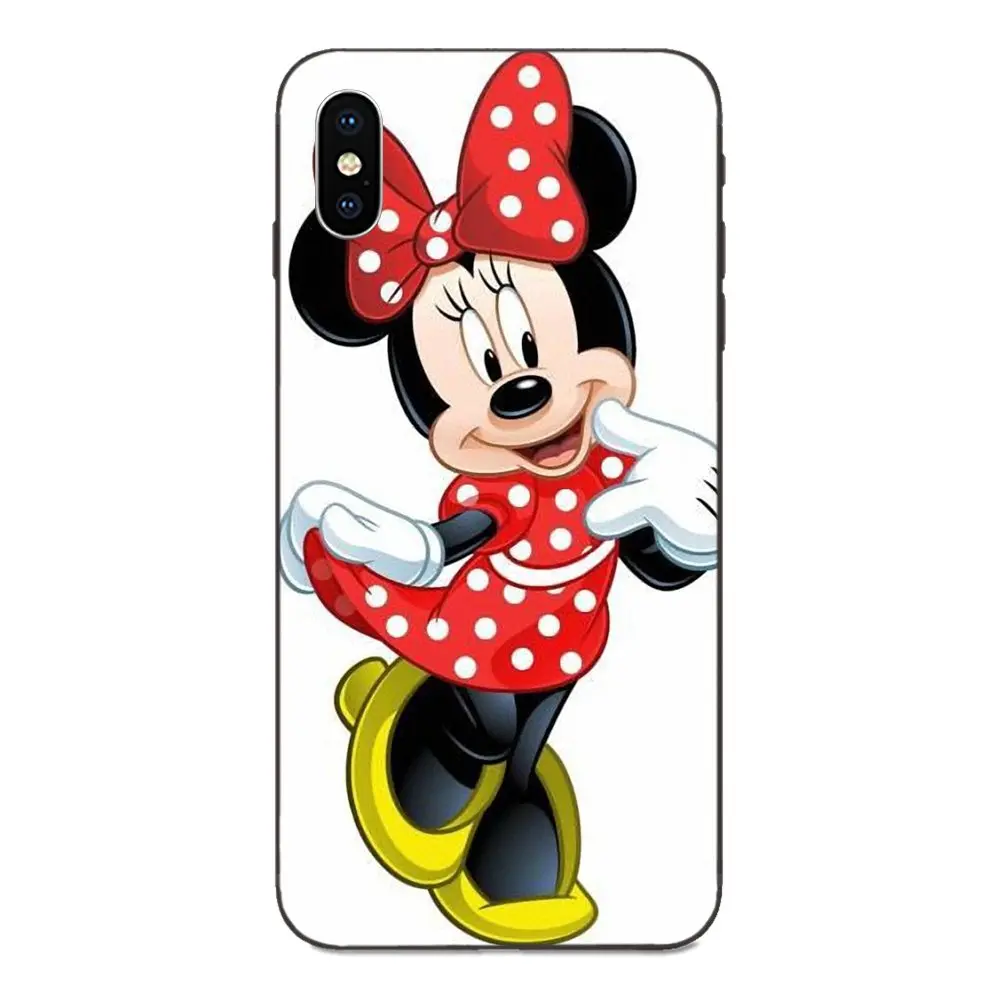 as picture Красивая Минни Мышь Стиль для Galaxy A3 A5 A6 A6s A7 A8 A9 A10 A20E A30 A40 A50 A60 A70 A80 A90 плюс печати чехол для телефона - Цвет: as picture