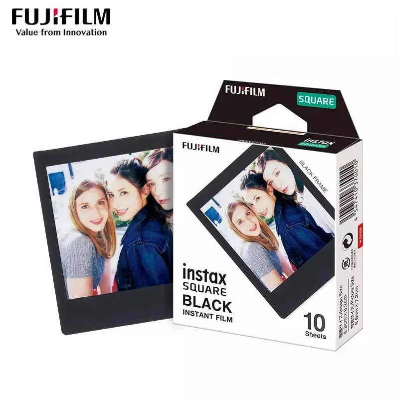 

Fujifilm Instax Square Black For Fujifilm instax Square 6 / 10 / 20 / SP-3 Hybrid format cameras