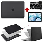 Чехол для Apple Macbook Air 1311MacBook Pro 131615 дюймов, жесткий корпус, защитный чехол + чехол для клавиатуры + защита экрана