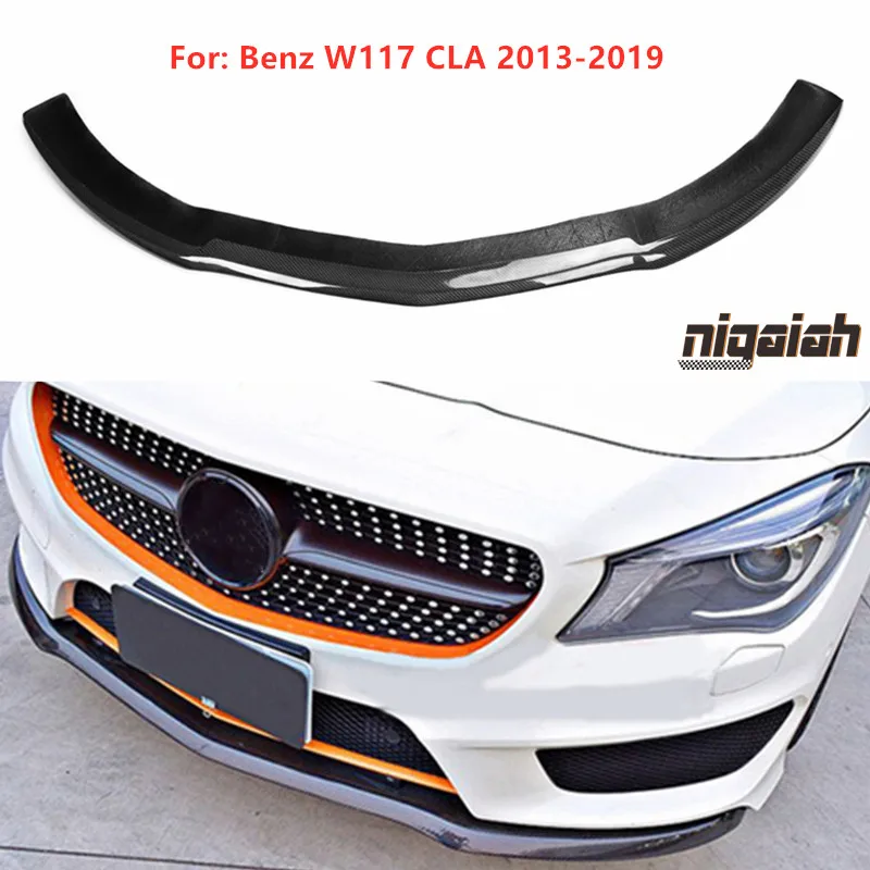 Диффузор для переднего бампера автомобиля спойлер Mercedes Benz CLA Class W117 2013 2019 AMG