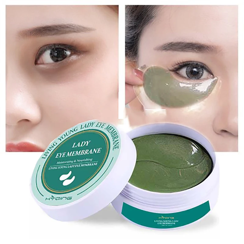 

96g Mokeru Collagen Moisturizing Anti Aging Under Eyes Masks Skin Care Gel Eye Bags Removal Patches For Woman Dark Eye Circles