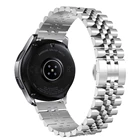 Ремешок из нержавеющей стали для Samsung Galaxy Watch 3 45 мм, быстросъемный браслет для Galaxy Watch 4 Classic 46 мм, 20 мм 22 мм