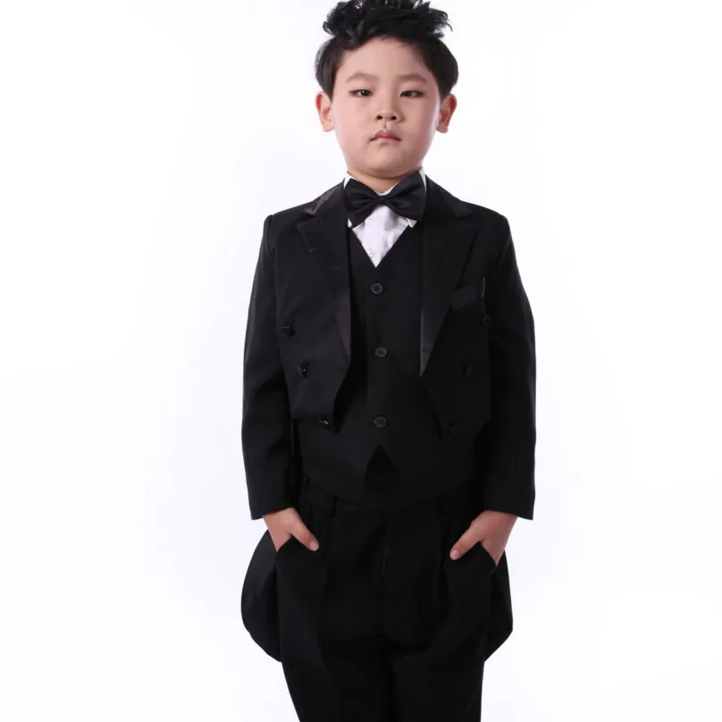Коллекция 2018 года детская одежда 5 шт. строгие костюмы для мальчиков Детский
