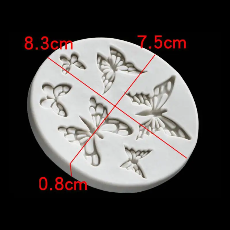 Мини бабочки кабошоны силиконовые формы Сделай Сам Подвески из смолы украшения