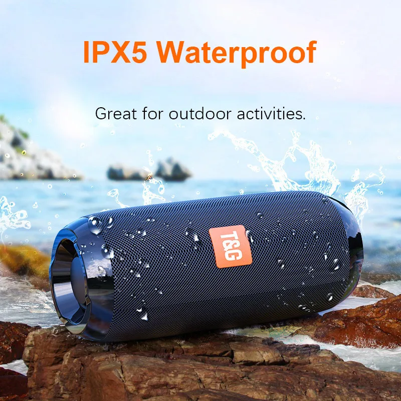 Bluetooth-динамик TG117 портативная беспроводная басовая колонка водонепроницаемый