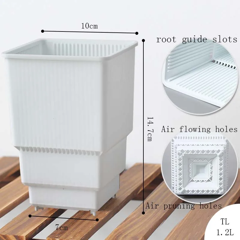 

Пластиковый горшок MESHPOT для кактусов 500 мл