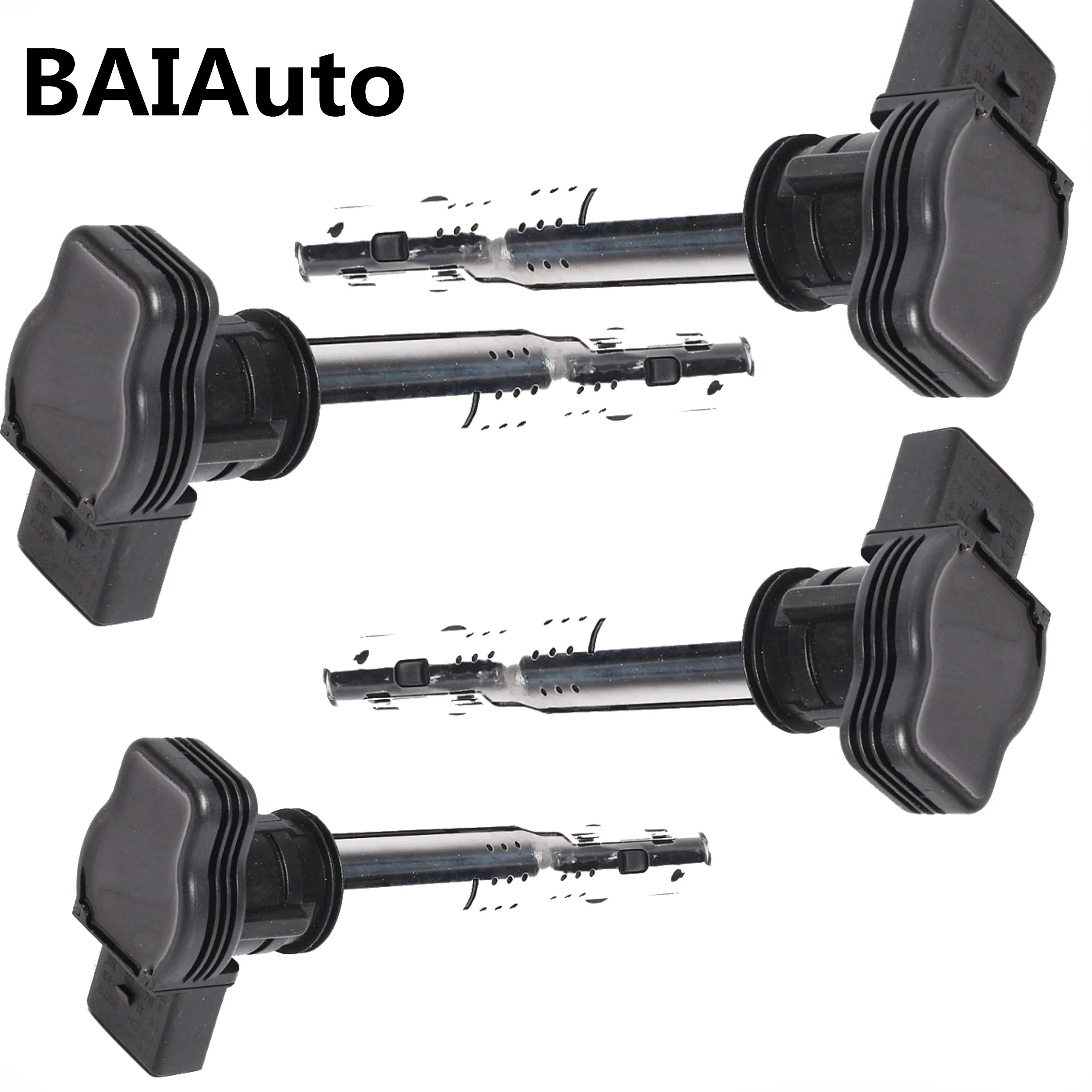 4 шт. катушки зажигания для VW Jetta Golf Passat Tiguan CC Audi A4 A6 A8 TT Q3 Q5 R8 2.0L 07K 905 115 F 07K905715G 06H