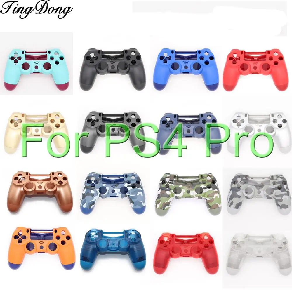 

PS4 PRO Housing Shell Faceplate Case Replacement for Playstation 4 Dualshock 4 Pro 4.0 V2 Gen 2th Controller JDM 040 JDS 030