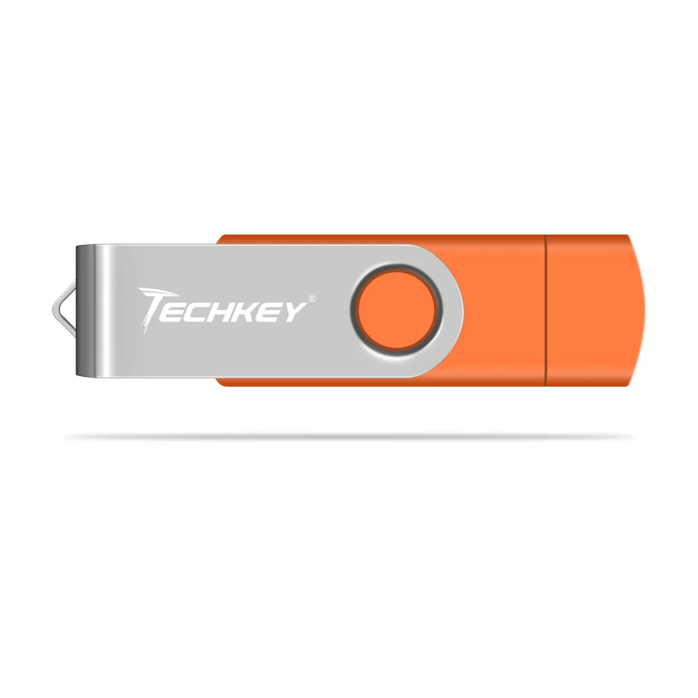 orange Многофункциональный otg Флешка 4 ГБ 8 ГБ 16 ГБ USB флэш-накопитель памяти stiv 32 Гб 64 Гб Флешка для хранения флэш-диск для смартфона - Цвет: orange