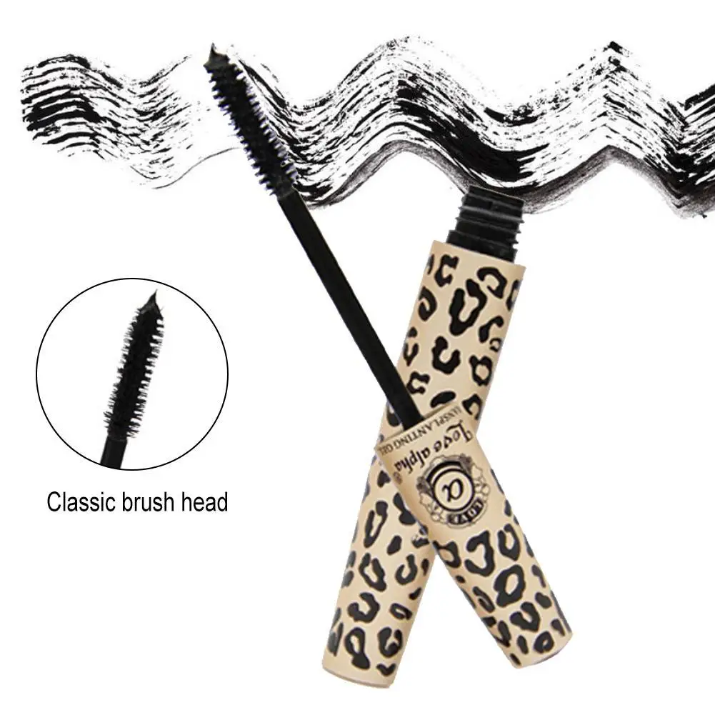 3D волоконная кисть для туши ресницы долговечная водостойкая пятнистая двойка
