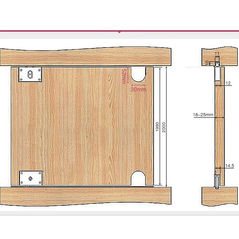 2 пары пластиковых пластин для шкафа колесо диаметром 25 мм ролик раздвижной