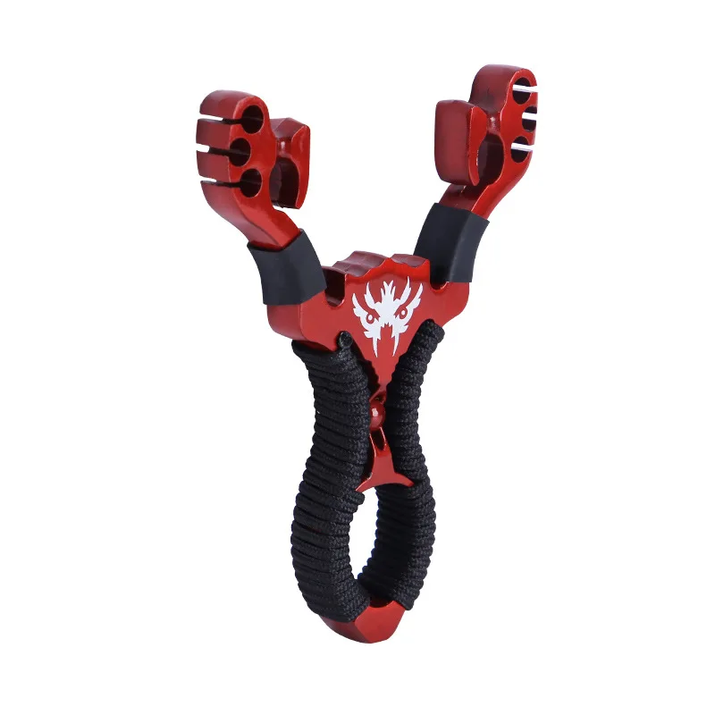 Мощный Рогатка сплав охота с резиновой лентой Спорт на открытом воздухе Охота