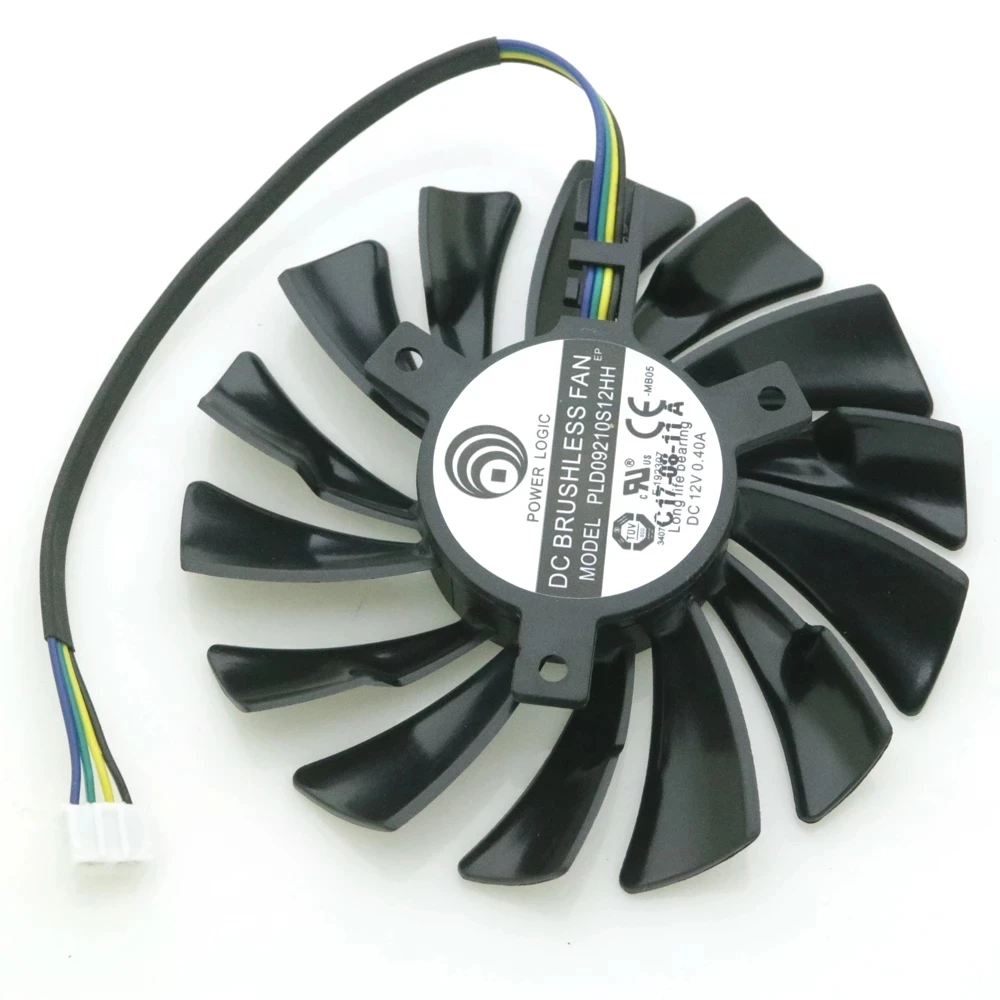 PLD10010S12HH PLD09210S12HH 12V 0.40A 4Pin для MSI GTX1060 GTX1070 AERO ITX Графика карты кулер вентилятор
