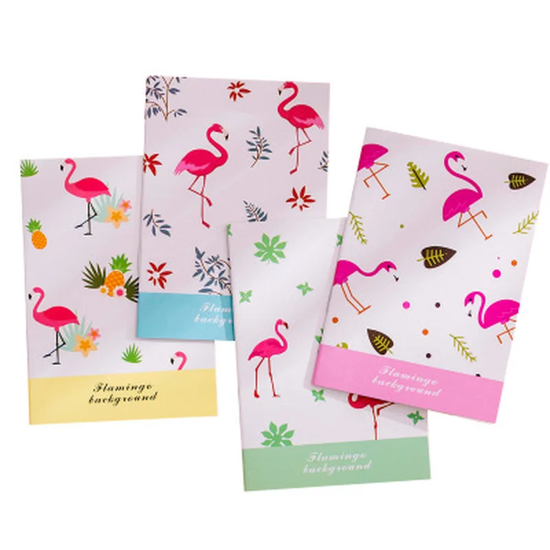 1 шт. милый блокнот с изображением фламинго планировщик канцелярских