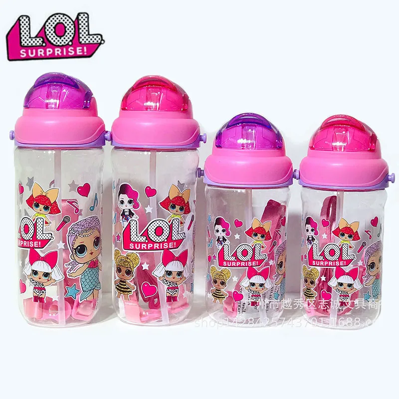 

Original LOL Surprise Doll New Cartoon Portable Straw Cup LOL Dolls Special Children's Water Cup 420/500 / 560ml Gifts for Girls